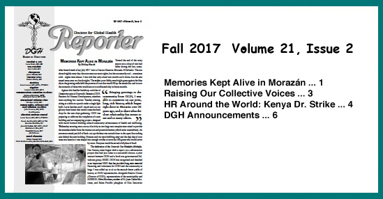 DGH Reporter Fall 2017